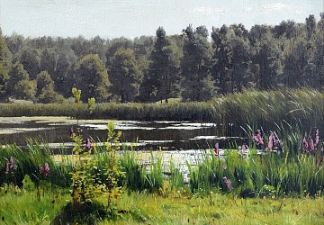 «Пейзаж с рекой», 1890-е