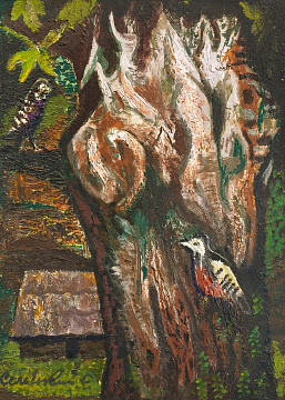 "Дятел на стволе", 1979