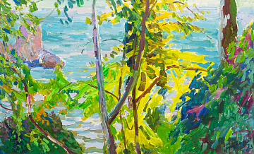 «Гурзуф. Вид с терассы», 1973