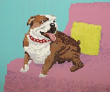 «Dog» из серии «Exel-Art», 2007