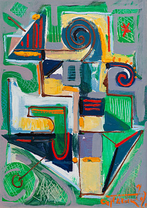 «Натюрморт с наковальней», 2015–2021