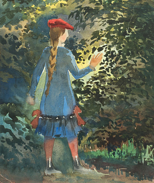 «Лёля испугалась змеи», 1880-е