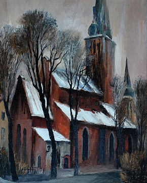 «Костел в Риге», 1979