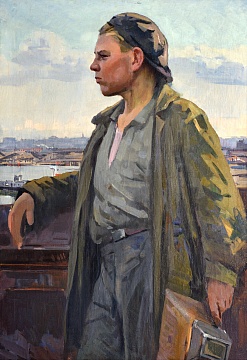 «Портрет сварщика», 1950-е