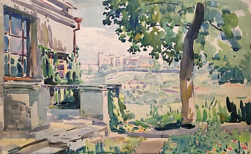 «Вид из мастерской художника», 1957