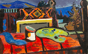 «Натюрморт с палитрой», 1970-е