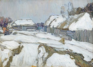 «Зимний пейзаж», 1910-е