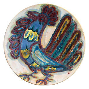 Блюдо «Петух», 1973
