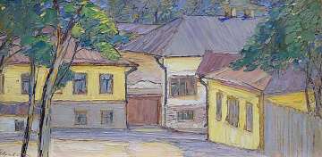 «Киев. Старые улицы на подоле», 1932