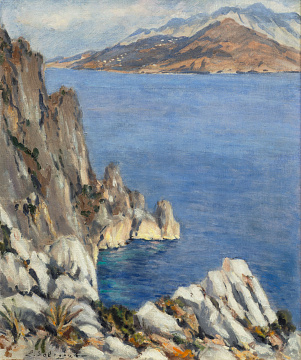 «Скалистый берег», 1940-е