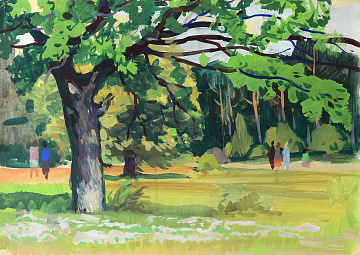 «Прогулка», 1992